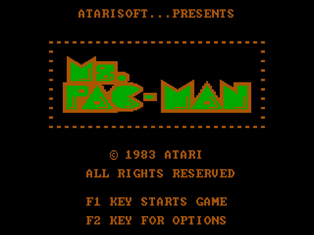 Atarisoft Ms. Pac Man